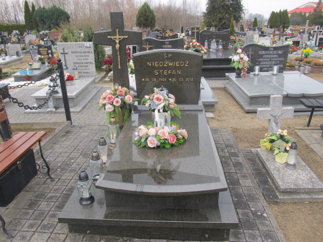Grób Stefan Niedźwiedź