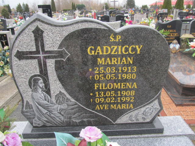 Zofia Gadzicka 1939 Wąsosz - Grobonet - Wyszukiwarka osób pochowanych