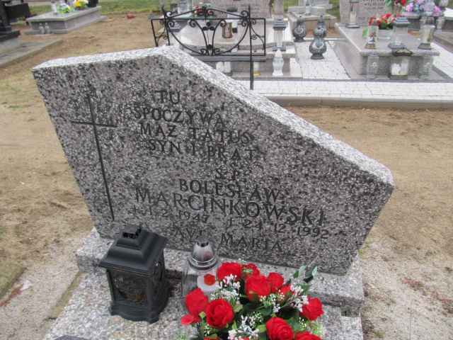 Grób Jacek Marcinkowski