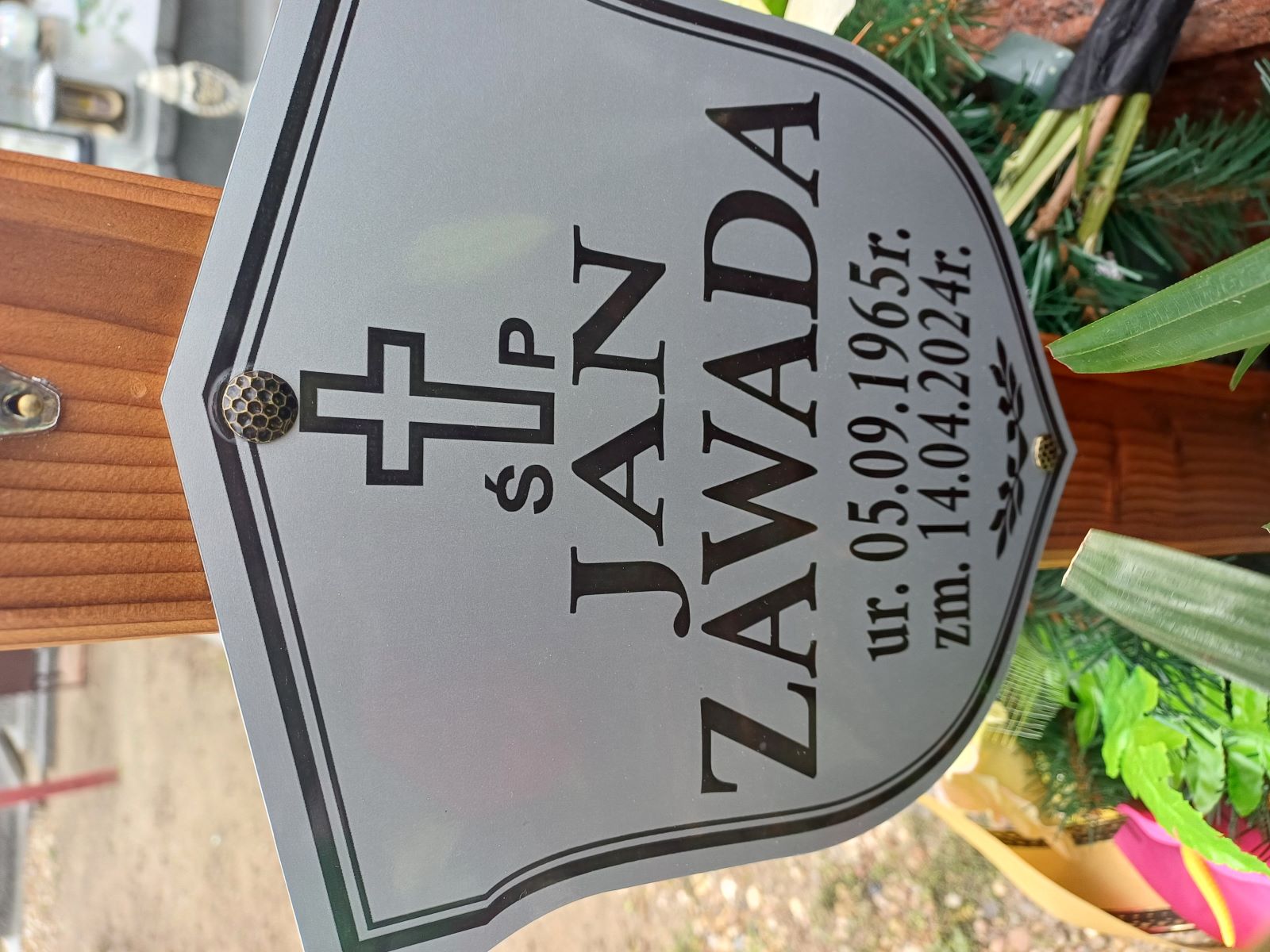 Grób Józefa Zawada