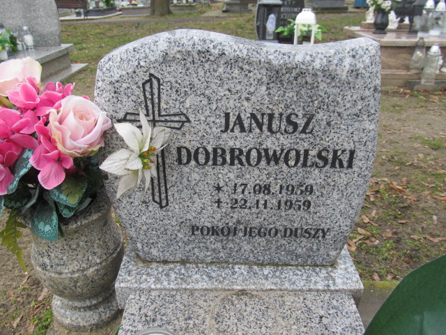 Janusz Dobrowolski 1959 Wąsosz - Grobonet - Wyszukiwarka osób pochowanych