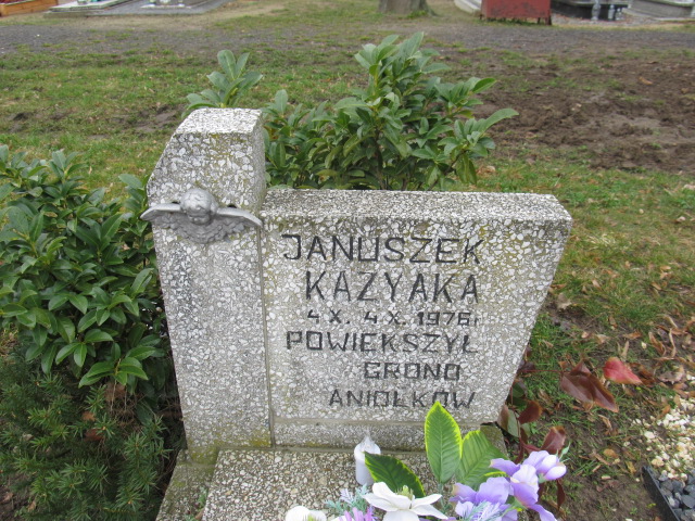 Janusz Kazyaka 1976 Wąsosz - Grobonet - Wyszukiwarka osób pochowanych