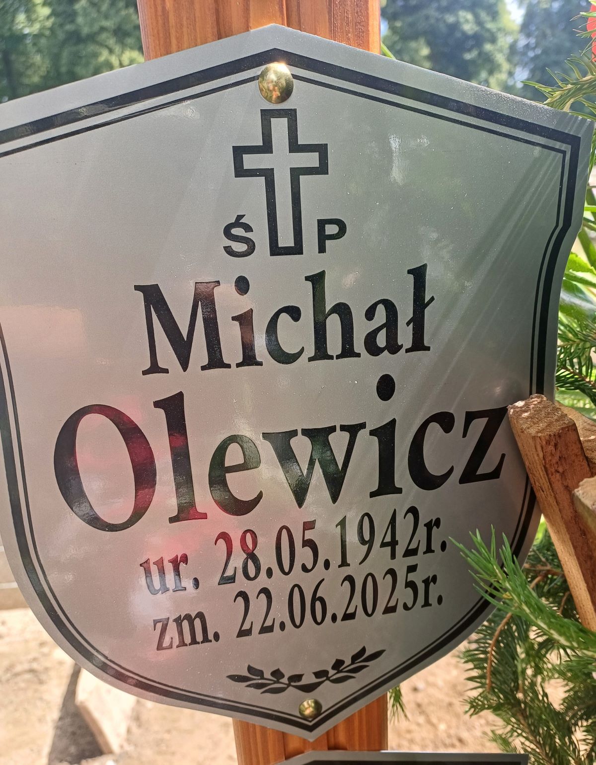 Grób Michał Olewicz