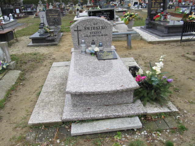 Grób Stefan Świrszko