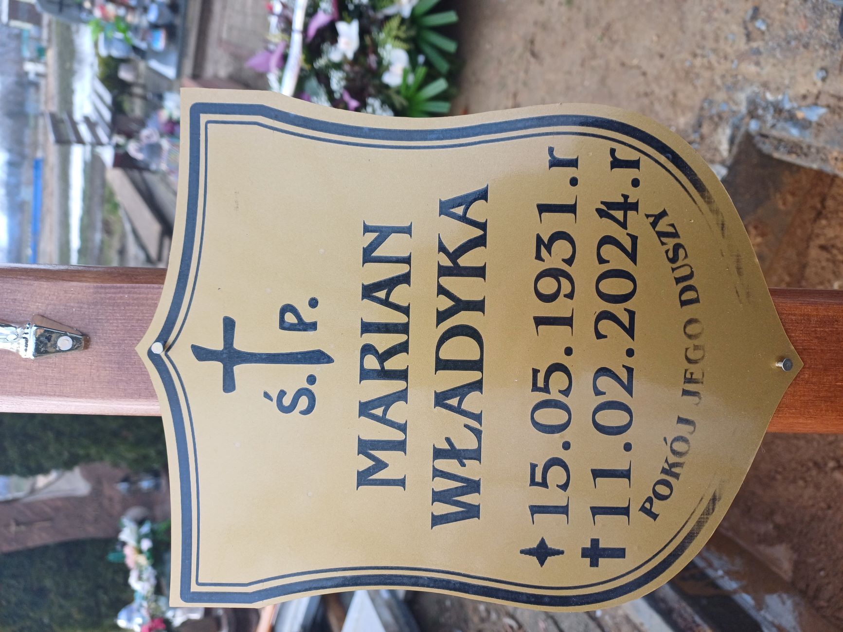 Grób Marian Władyka