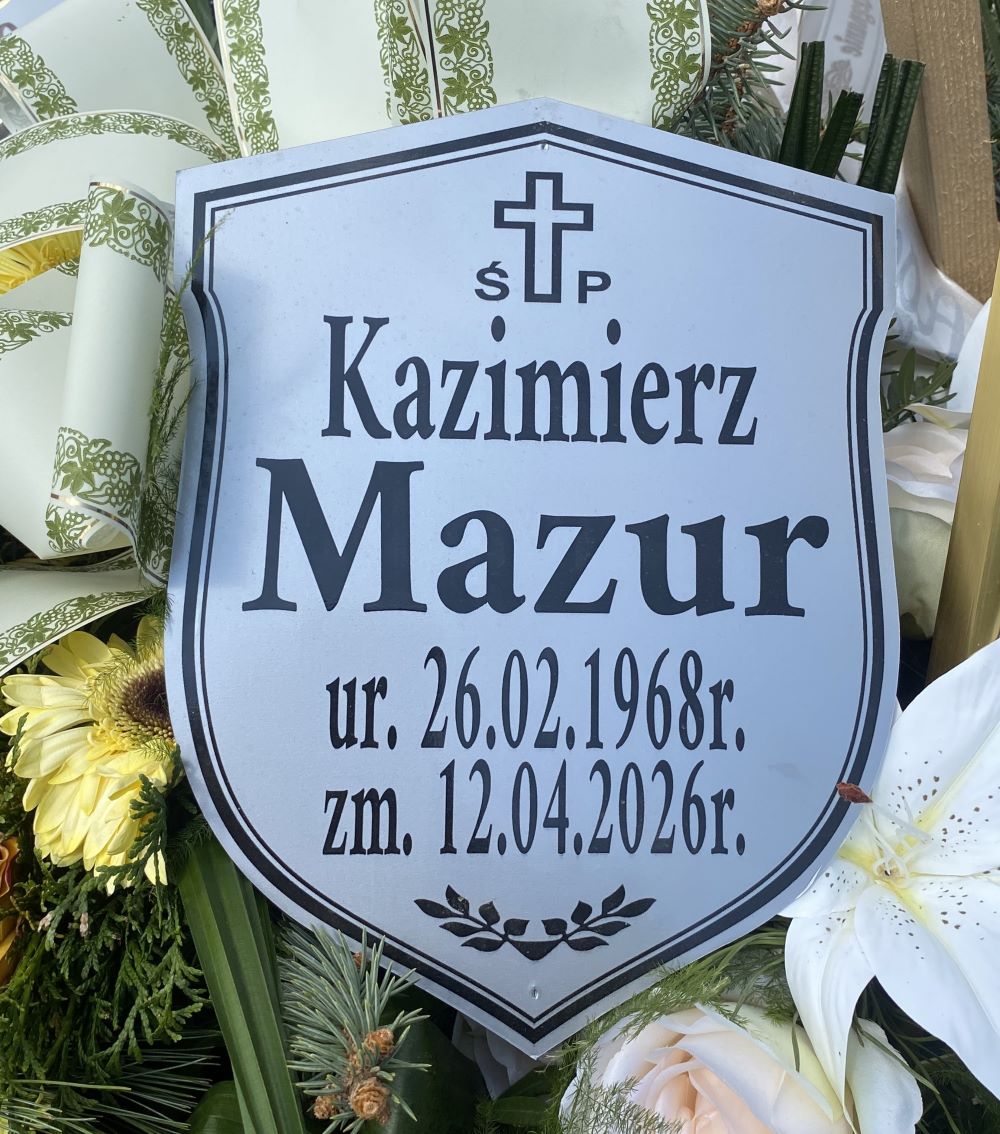 Grób Kazimierz Mazur