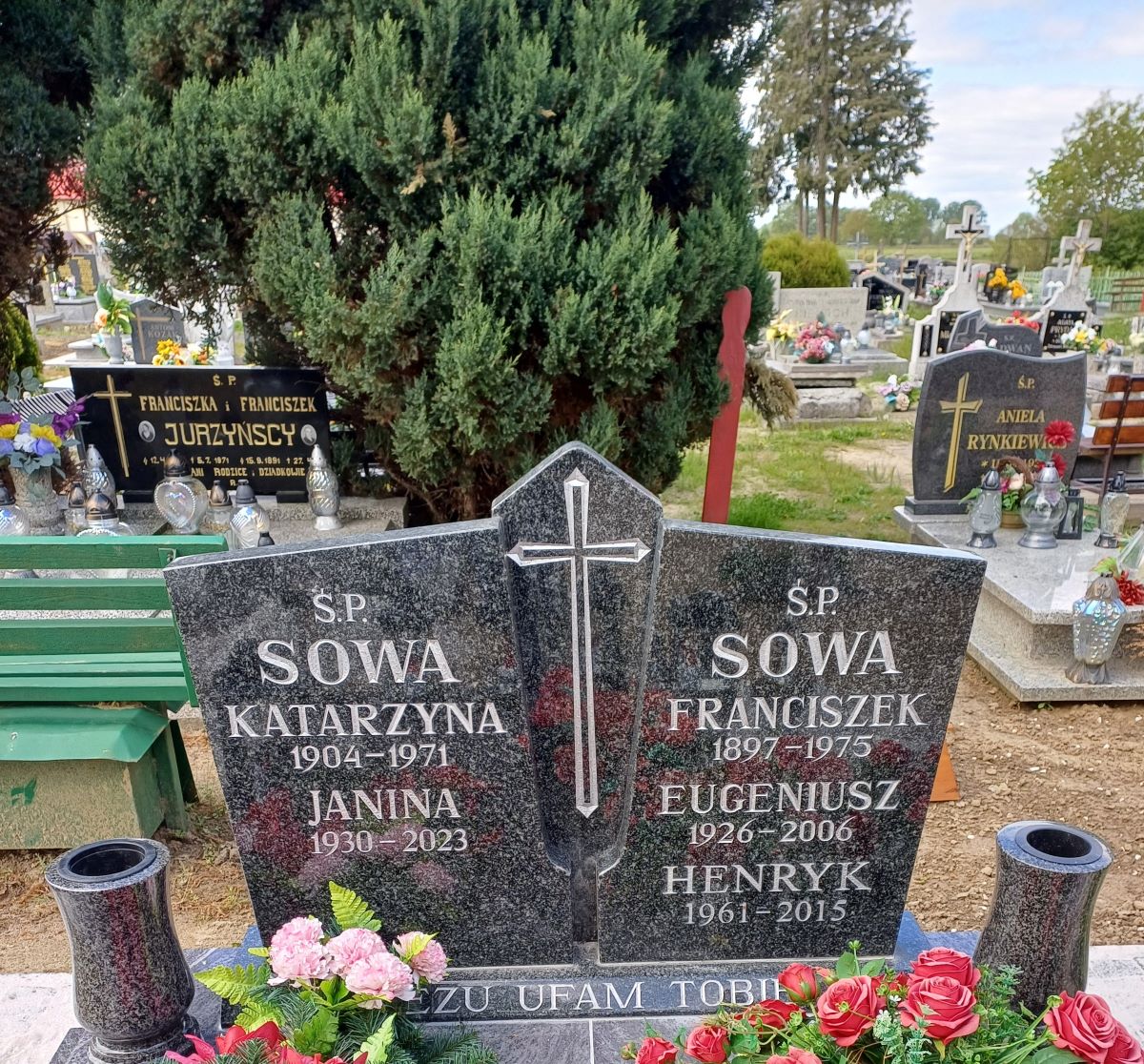 Grób Janina Sowa