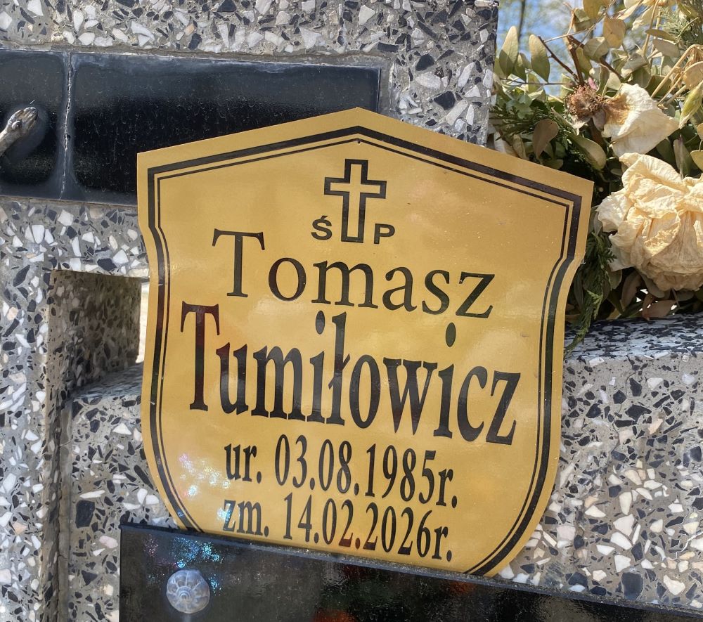 Grób Franciszka Tomczyk