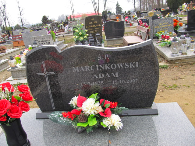Maria Marcinkowska  1934 Wąsosz - Grobonet - Wyszukiwarka osób pochowanych