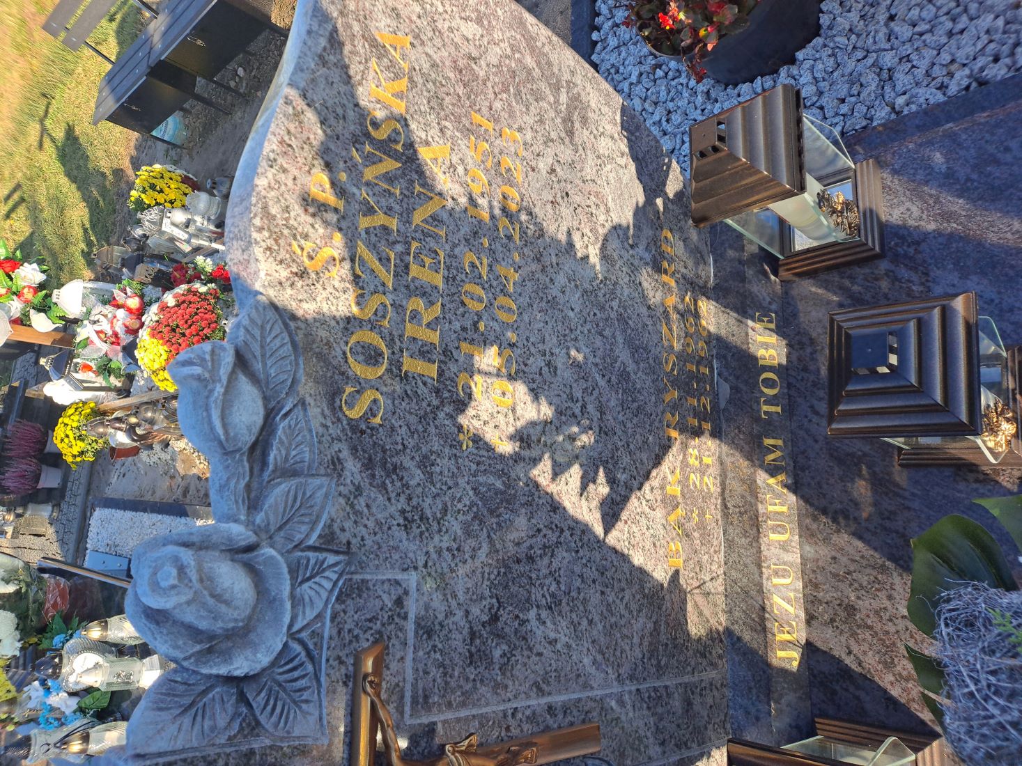 Grób Irena Soszyńska 